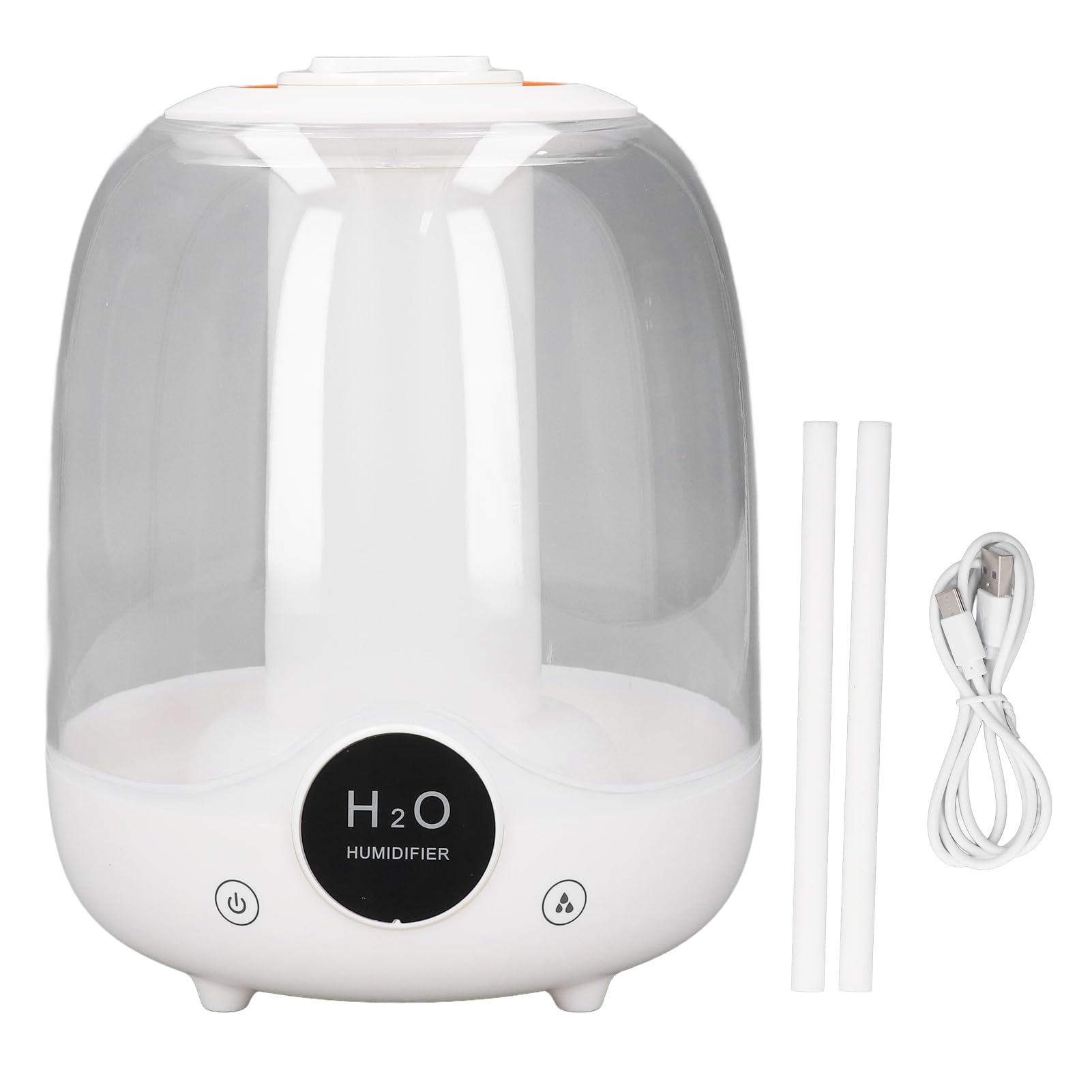 Srliya Umidificatore per Aromaterapia di Grande capacità da 3 Litri, Doppio Spray per Casa e Ufficio, in Plastica, 6,3 X 6, X 8,27 Pollici