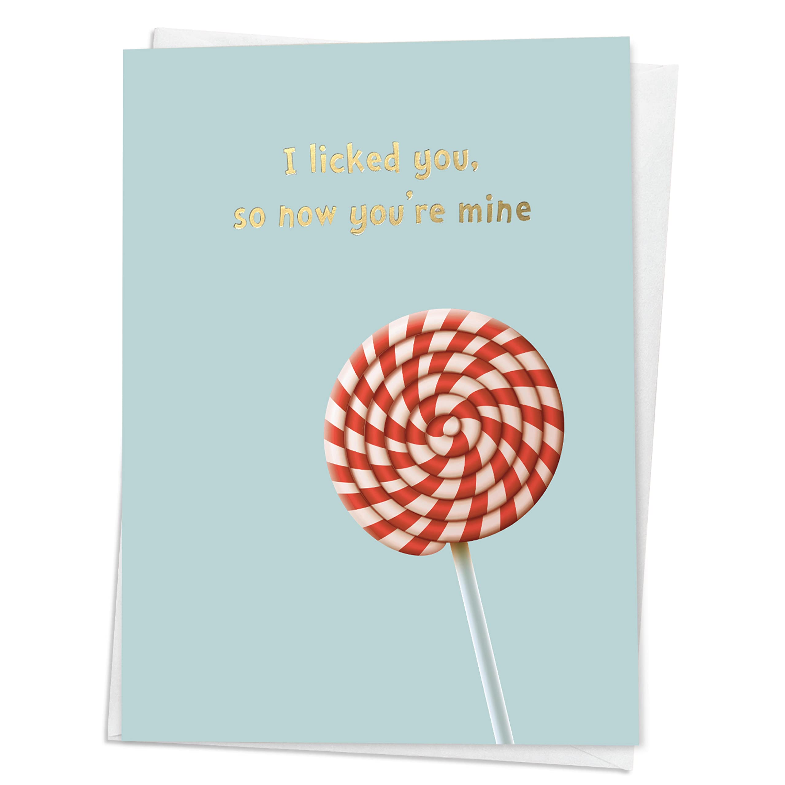 easykart labelsHappy Valentines Card, Naughty BF GF Husband Wife Card, Cute Romantic Card| 7.25 X 5.5 with Envelope