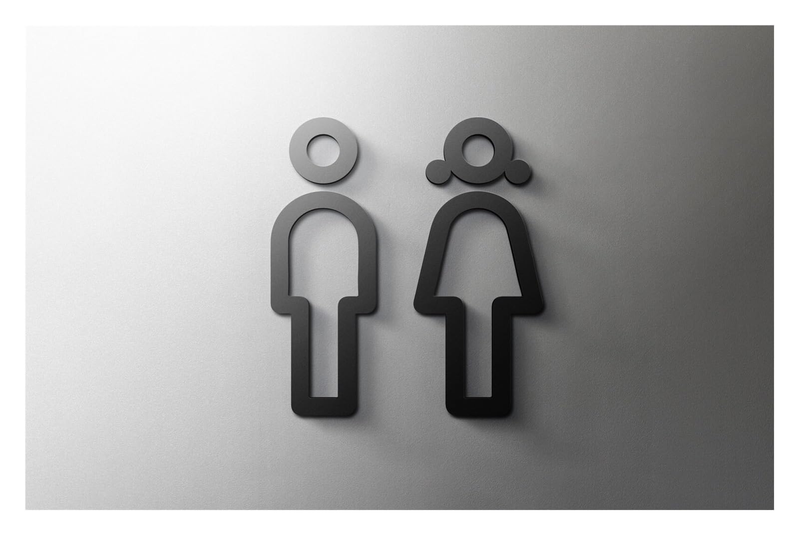Plaque de toilette dorée décoration d'art moderne chic