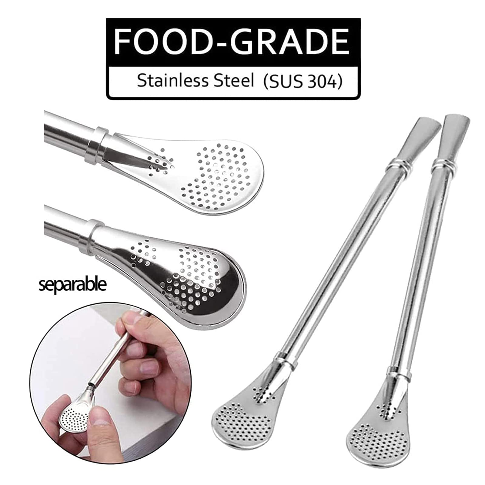 Tasse et paille à maté - calebasse maté en inox et bombilla Tasse et paille à maté - calebasse maté en inox et bombilla