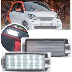 Faros Smart Fortwo 2 unids coche LED matrícula luz para Smart Fortwo Forfour 453 para B/enz Citan W415 LED etiqueta lámpara OEM #4159062300
