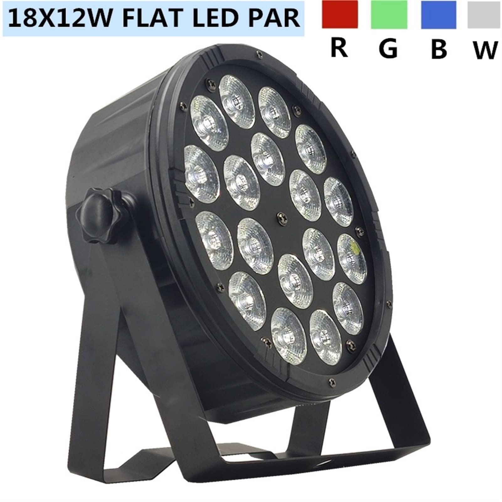 Światła Sceniczne, 1. 8x12W RGBW LED par Light/Disco DMX512 Control PROWADZONY Wash Stage Professional DJ Sprzęt
