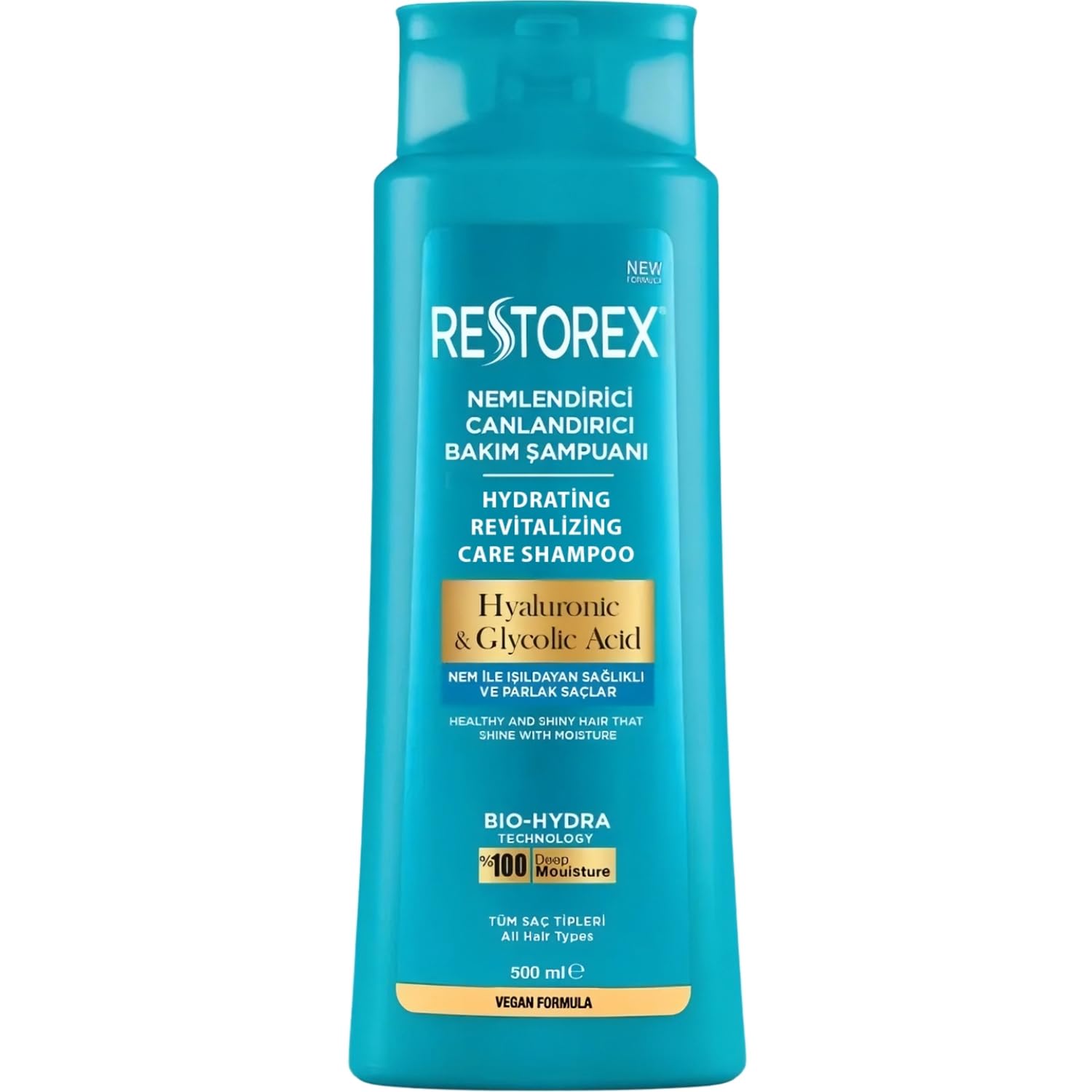 Restorex Kırık ve İşlem Görmüş Saçlar için Onarıcı Bakım Şampuanı 500 ML