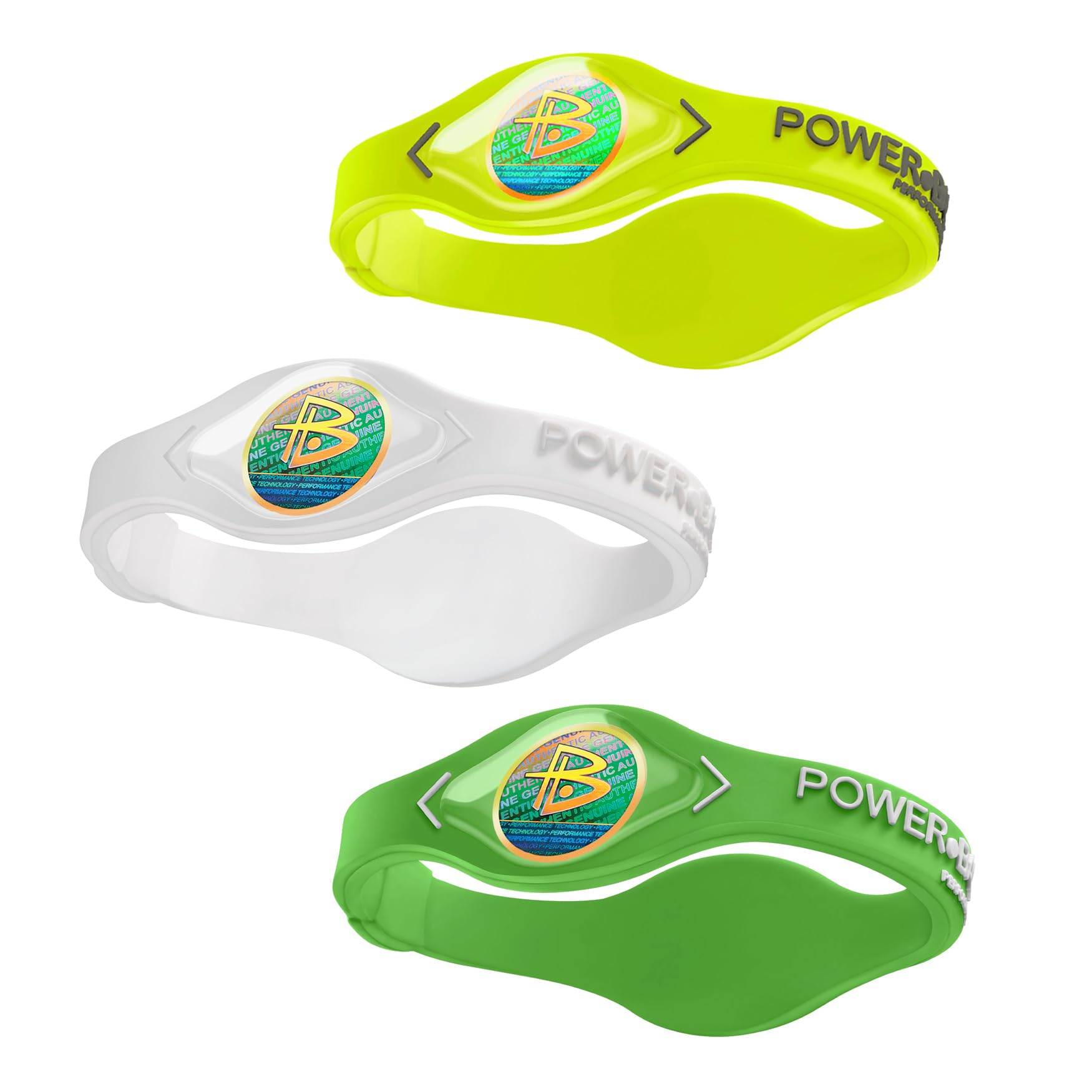 Power Balance the Original Genuine Performance Wristband, Silicone rubber Wristbands Bracelets sports bracelet wristband for men women, power 3 pack bangles, safe Waterproof Lightweight durable, size