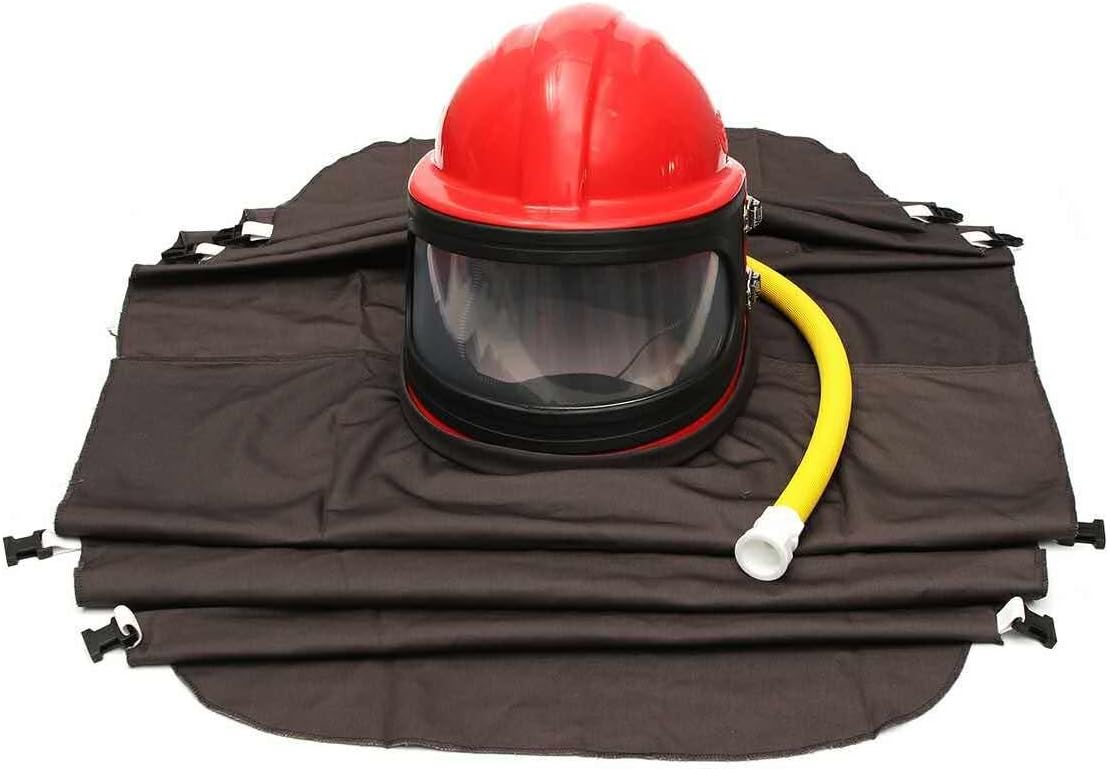 Southern Chem AIR FED Safety Sandblast Helmet Sand Blast Hood Protector for Sandblasting