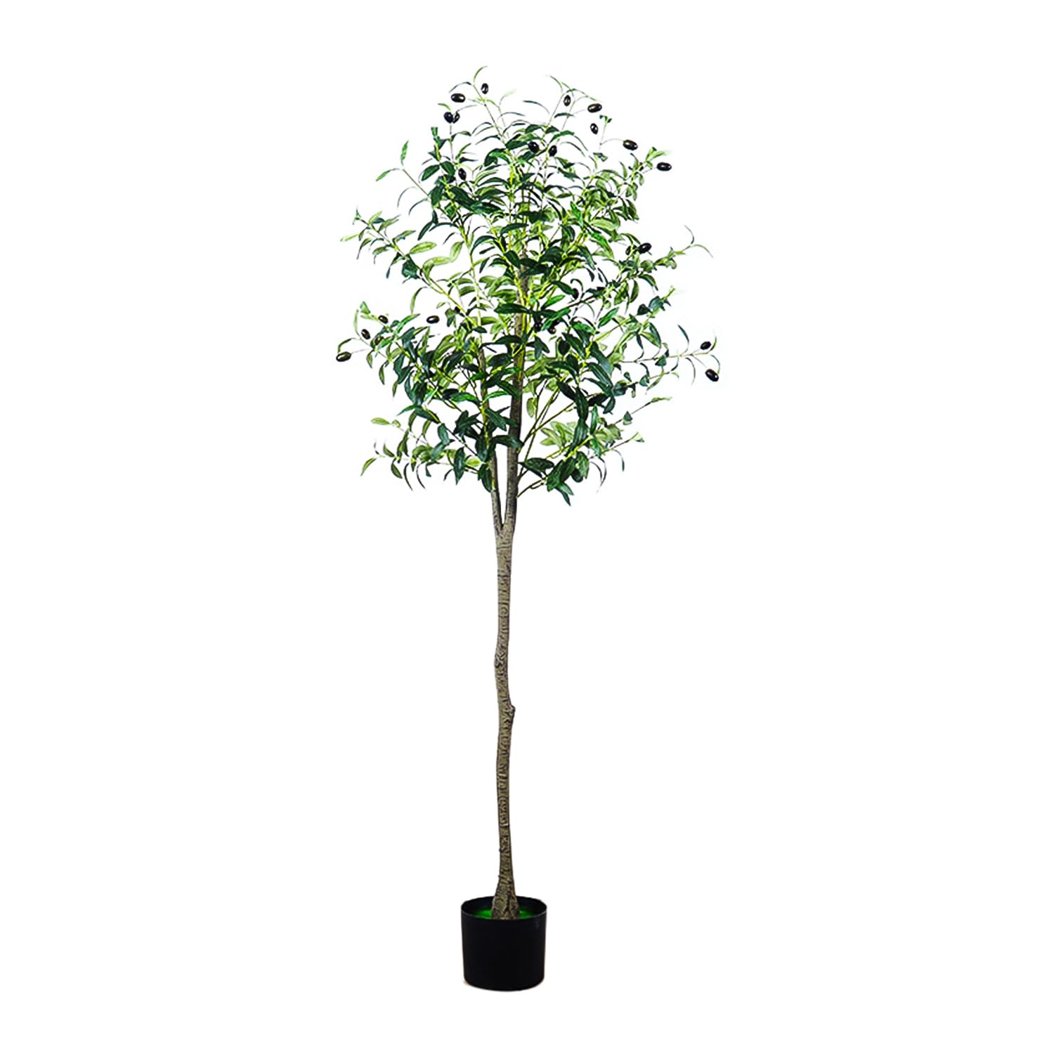 Fake Office Plants,5ft Tall Fake Potted Silk Plants