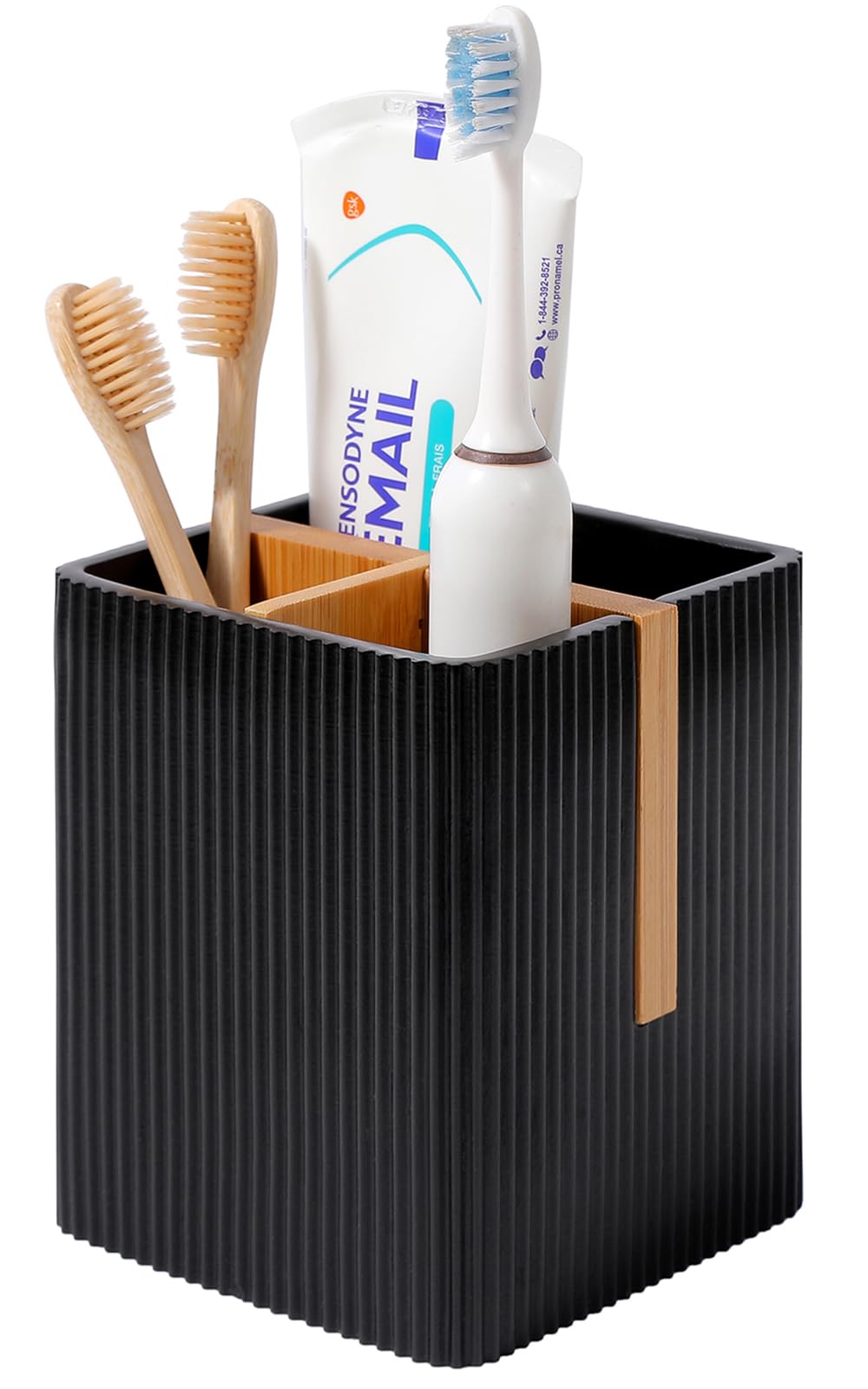 rejomiik 3-Slot Toothbrush Stand