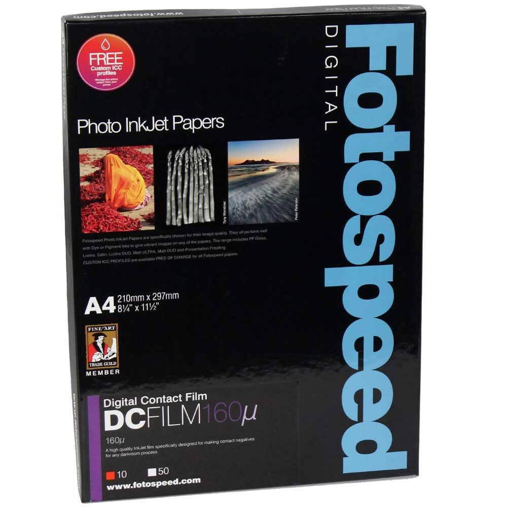 Fotospeed Digital Contact Film - 80µ - A4 10 sheets