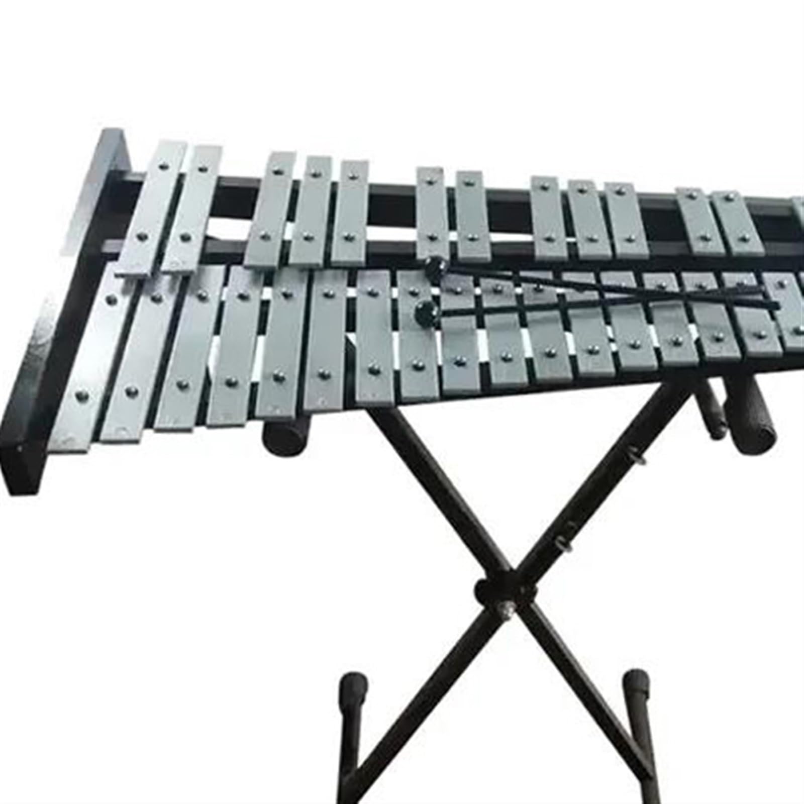 Ksylofon Muzyczny Początkujący Regulowany 37 Nut Glockenspiel Instrument Perkusyjny Ksylofon Instrumenty Muzyczne Stojak Na Nuty