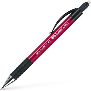 Faber-Castell 0.5 mm 137521"Grip Matic 1375" Mechanical Pencil - Red