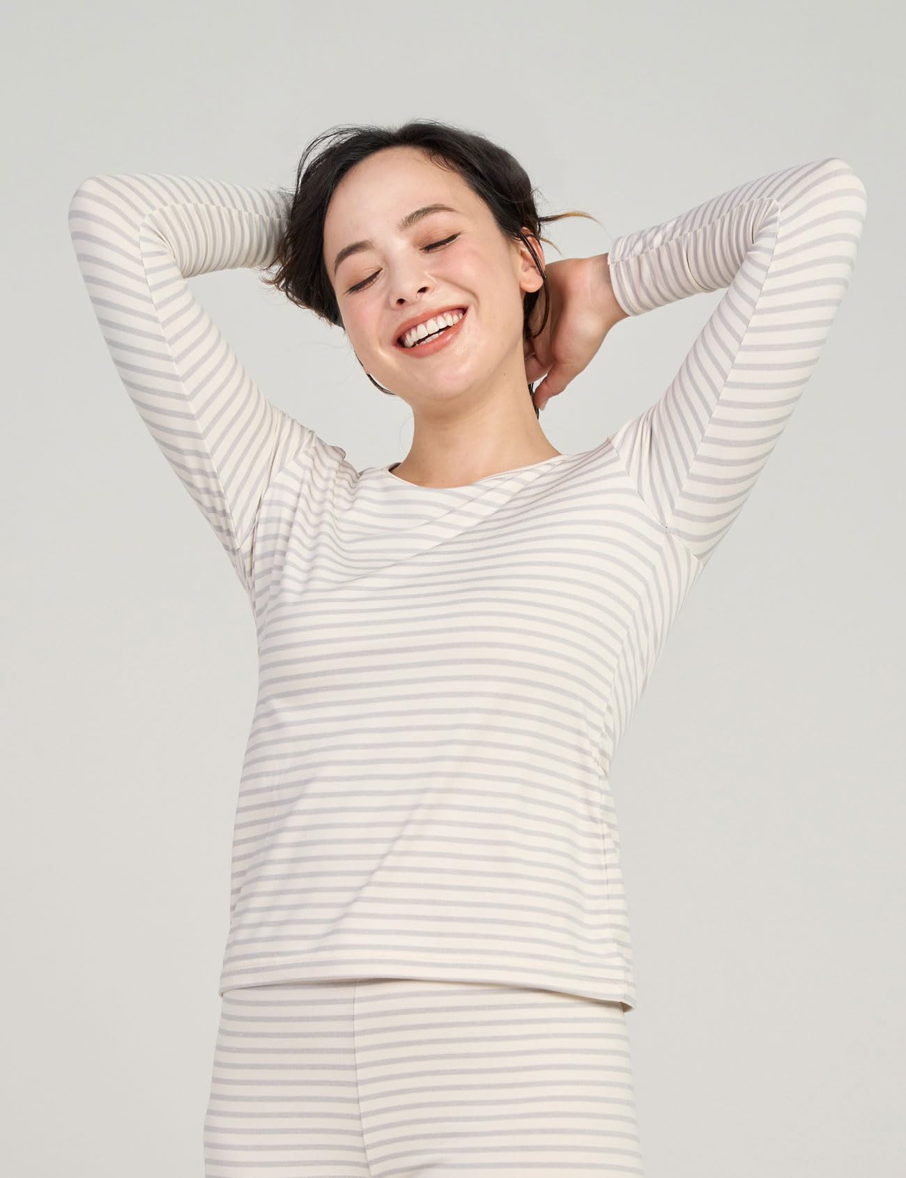 LAPASA Pacco da 2 o 1 Maglia Termica Donna Manica Lunga Fodera in Micro Pile - Pigiama Abbigliamento Intimo Canottiera Calda Elegante Elastica Traspirante Sportiva L15/L39/L42