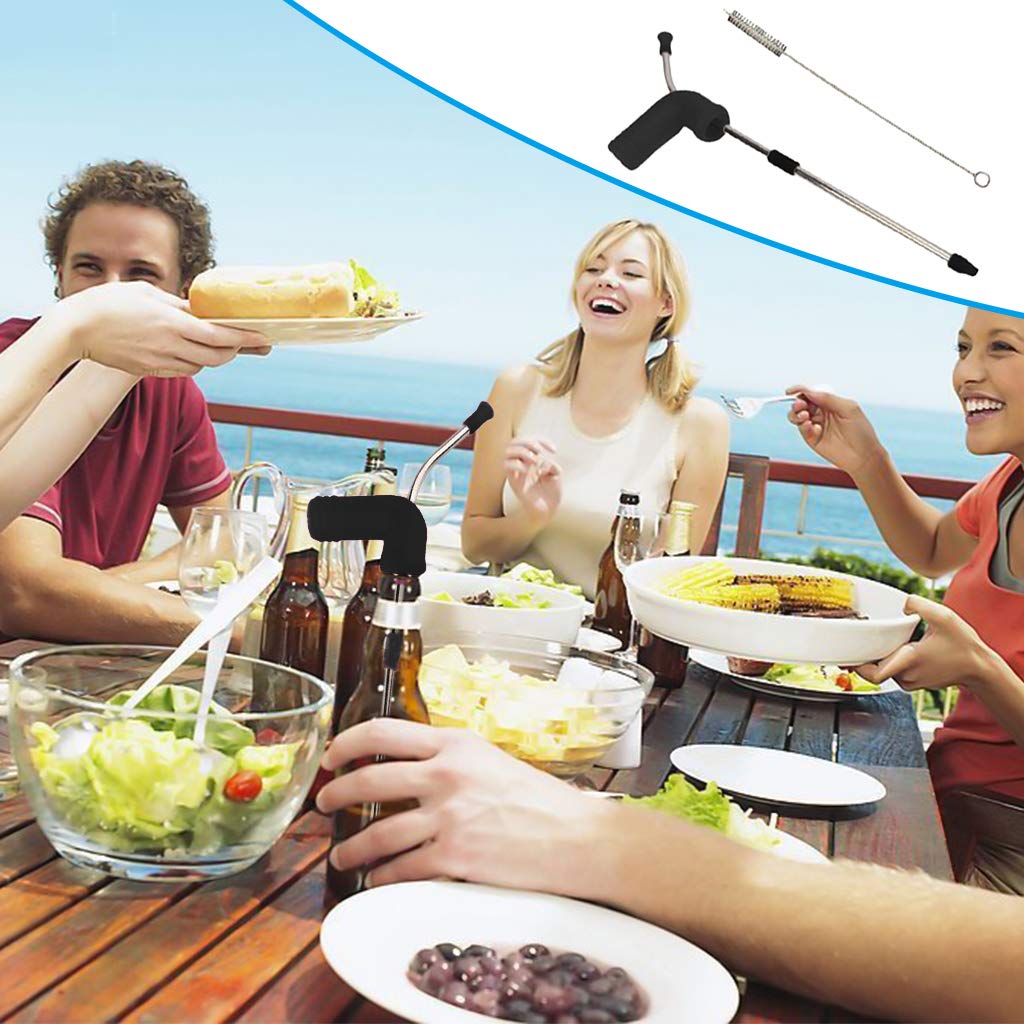 Buy VMS INDIA Snorkel Drink Funnel Bottle Party Straw Tool Hens Bucks