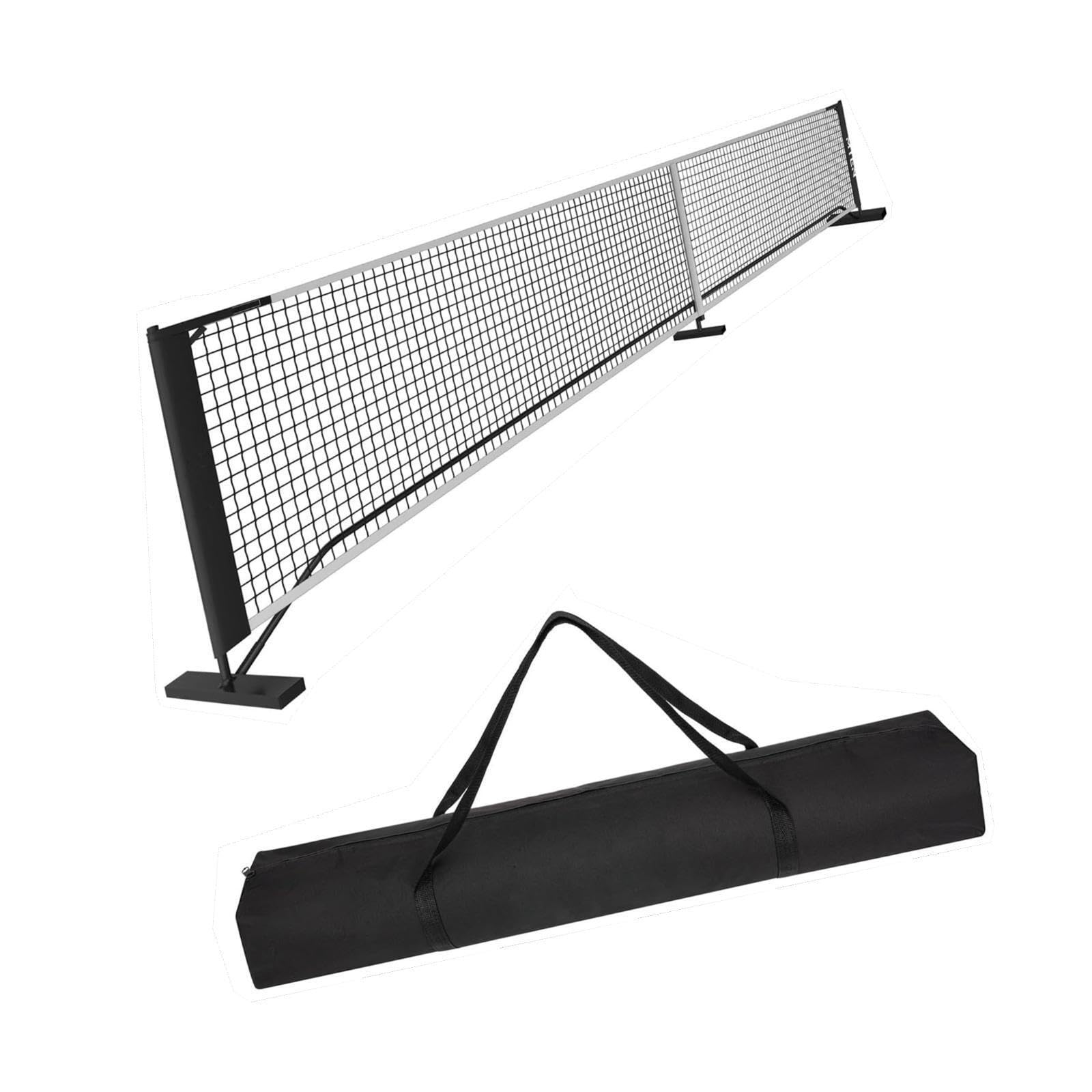 Red de Pickleball diseñada para un fácil Montaje para Parques públicos y Actividades en el Patio Trasero. Juegos grupales en Fiestas. para Sistema