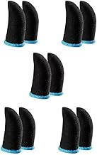 Best Pubg Anti-Slip Thumb Sleeve, Increase Your Gaming Score Slip-Proof Sweat-Proof Professional Touch Screen Thumbs Finger Sleeve for Pubg Mobile Phone Game Gaming Gloves Multi Colour (1 Pair)
