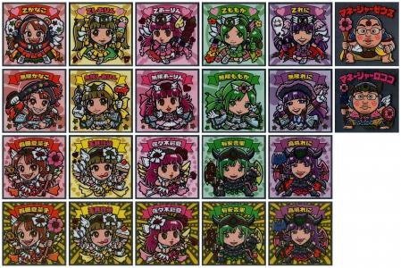 ももクロマン チョコ ももクロシール 22種 フルコンプ ももいろクローバーＺ