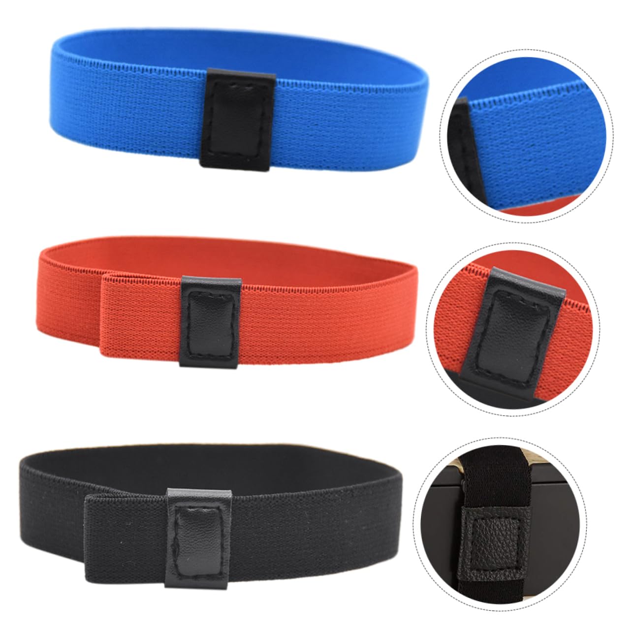 Healeved Cinghie Elastiche Colorate Per Bento Box 6 Pezzi Fasce Regolabili Con Fibbie Per Contenitori Pranzo Porta Posate Casa Ufficio Picnic 4.72X0.79X0.04In