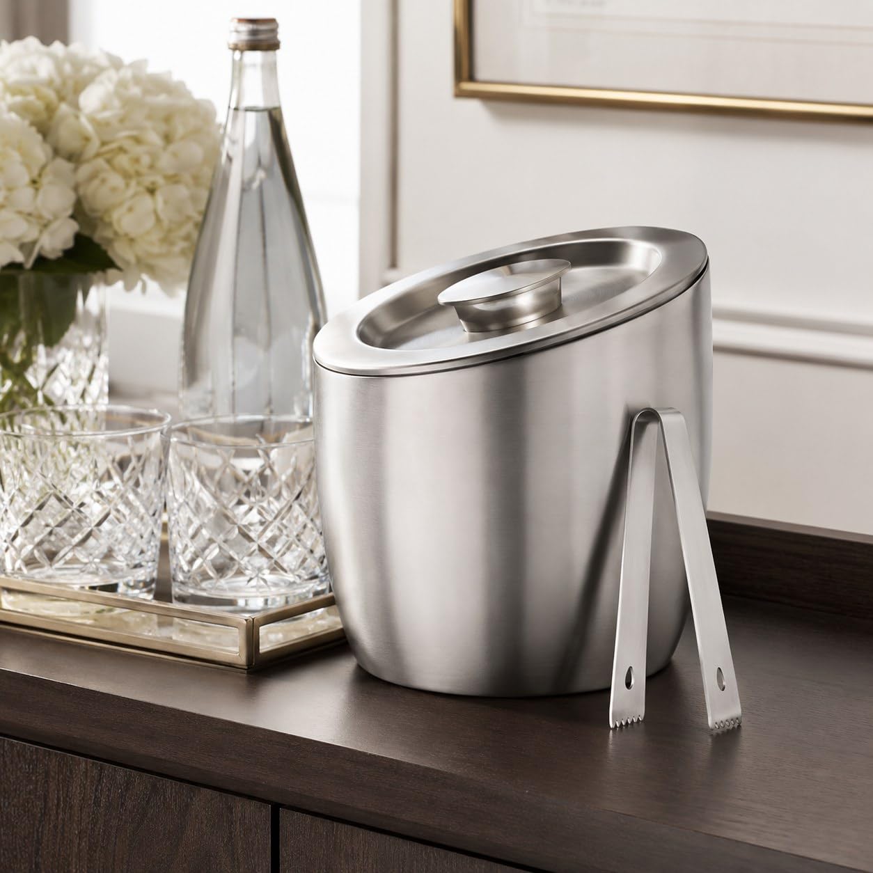 Leopold Vienna Bac à glace 2,5l double paroi inox LV243001