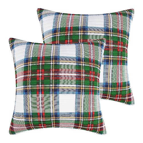 Plaid rouge et vert réversible pour vos soirées d'hiver cocooning - 2