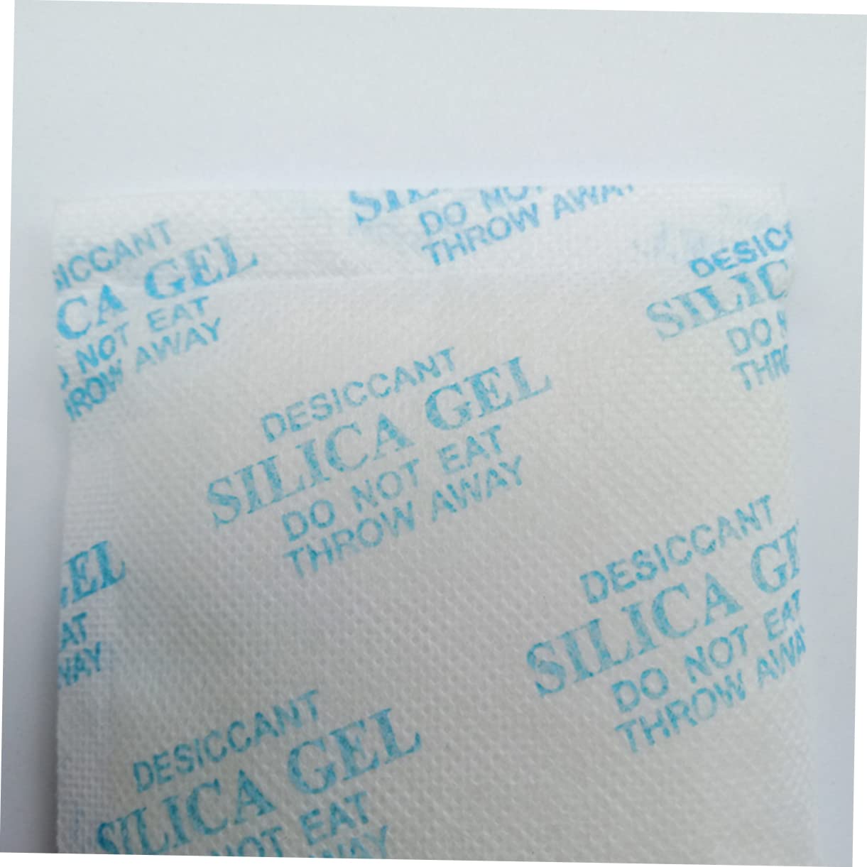 Ciieeo 50 Sachets Déshydratants en Gel de Silice 50g Tissu Non Tissé Bleu pour Armoire et Tiroir, Prévention Corrosion et Absorption D'humidité