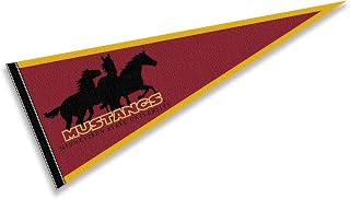 Midwestern State Mustangs Pennant