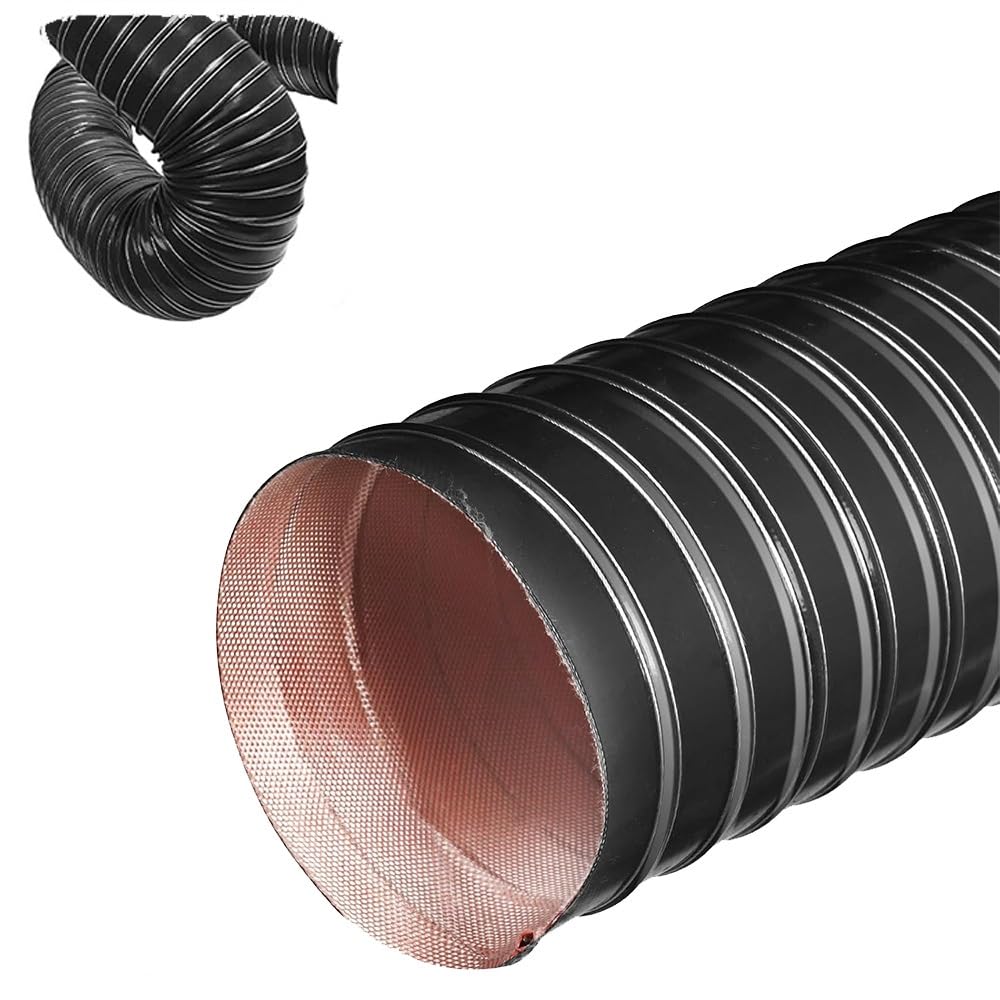 Manguera para conductos, 3/4", 1", 1 3/4", 2 1/2", 6", Manguera de Silicona Flexible para refrigeración de Frenos automotrices, conductos de Aire, ventilación de Ventiladores de extracción,