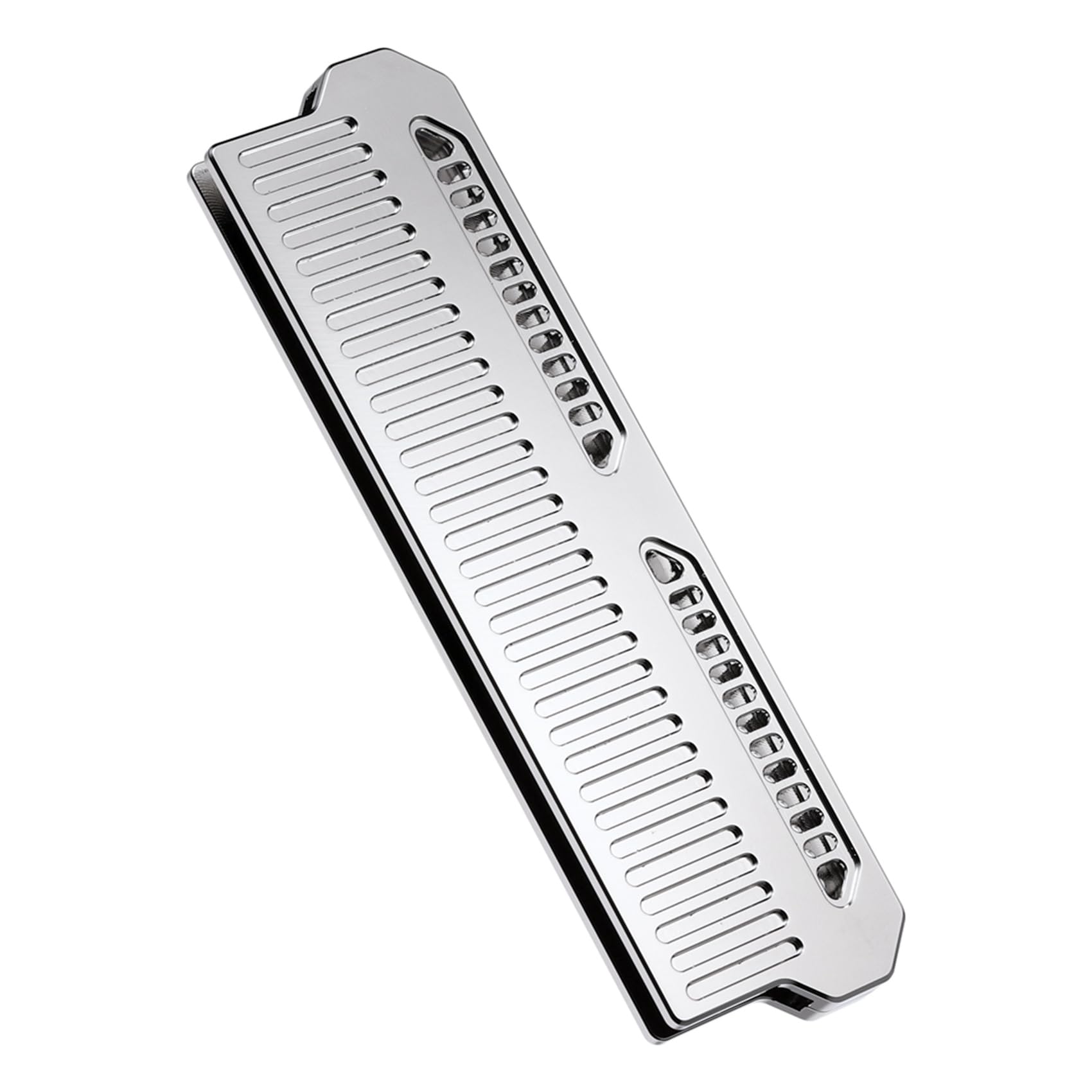 4X DDR4 DDR5 Memoria RAM Disipador de Enfriador Chaleco de Enfriamiento de Memoria Radiador de Aluminio con Conductor de de Grasa de Silicona de 9 W, Plata