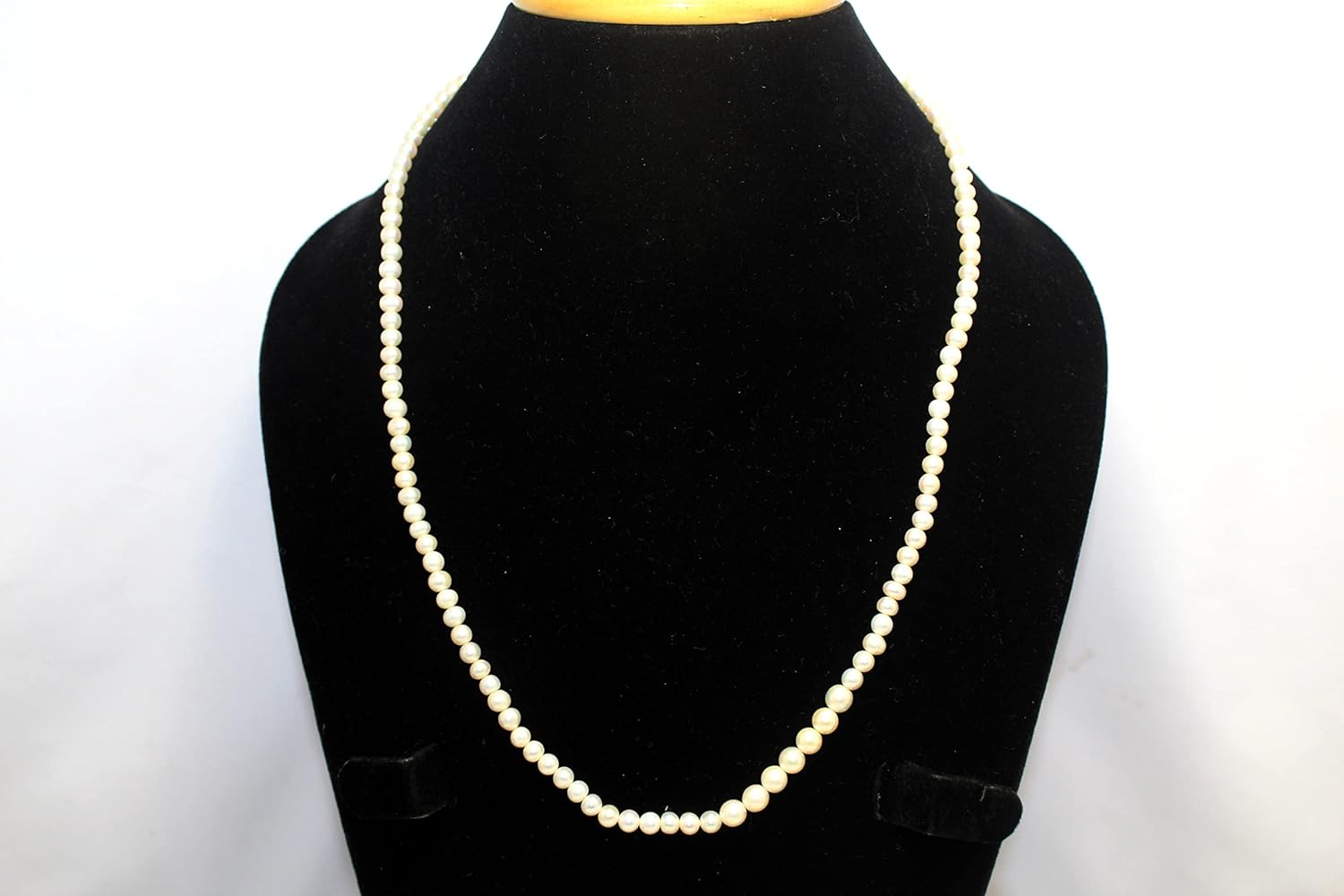Rajasthan Gems Necklace 1 Line Strand String Beaded Jewellery Women Freshwater Pearl Stone Bead Gift F674