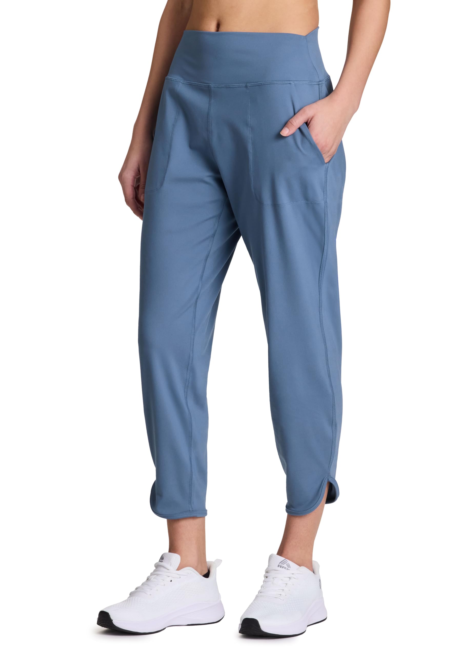 Plus Size Lightweight Capris RBX Active Women's Lightweight Woven