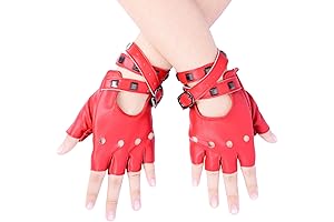 Harley Quinn Gloves: Suicide Squad Inspired Punk Style Accessories
