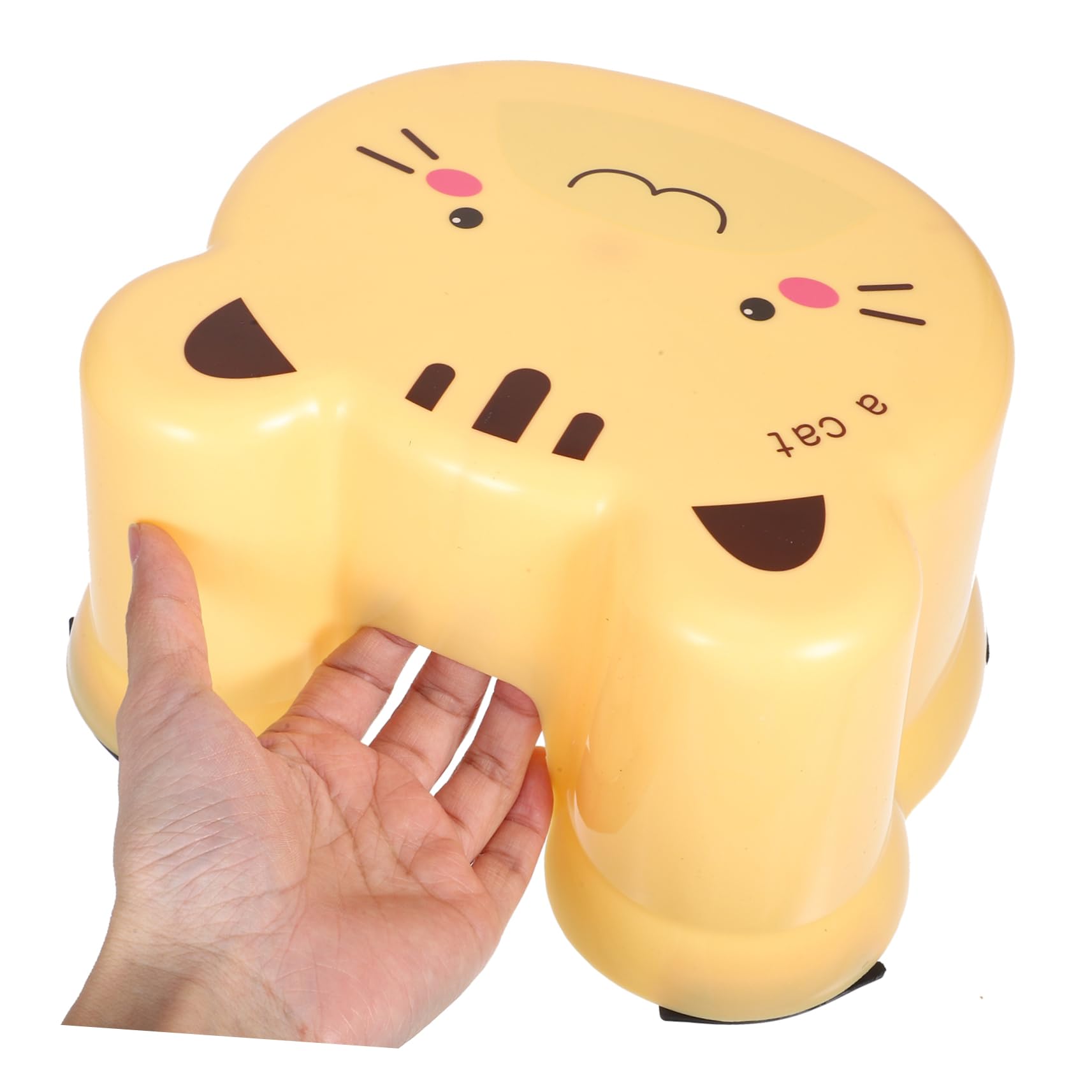 Ciieeo 3 Piezas Taburete de baño Antideslizante Banquito de plástico para niños Banqueta de plástico para el baño taburetes pequeños Taburete de Lactancia taburetes para niños heces
