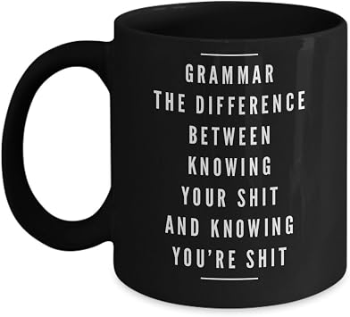 The Improper Mug Grammar Mug