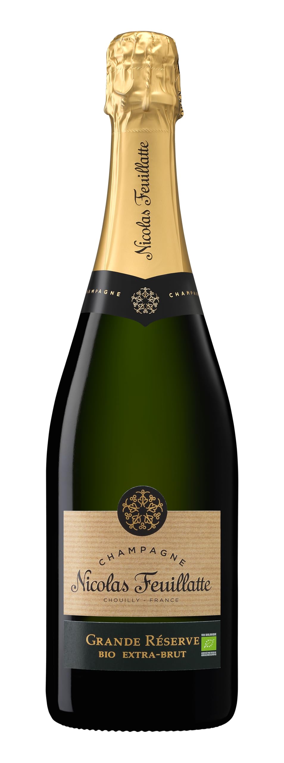 Champagne Nicolas Feuillatte Grande Reserve Extra-Brut Bio 75cl