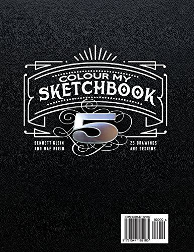 Colour My SketchBook 5: 25 Greyscale Drawings