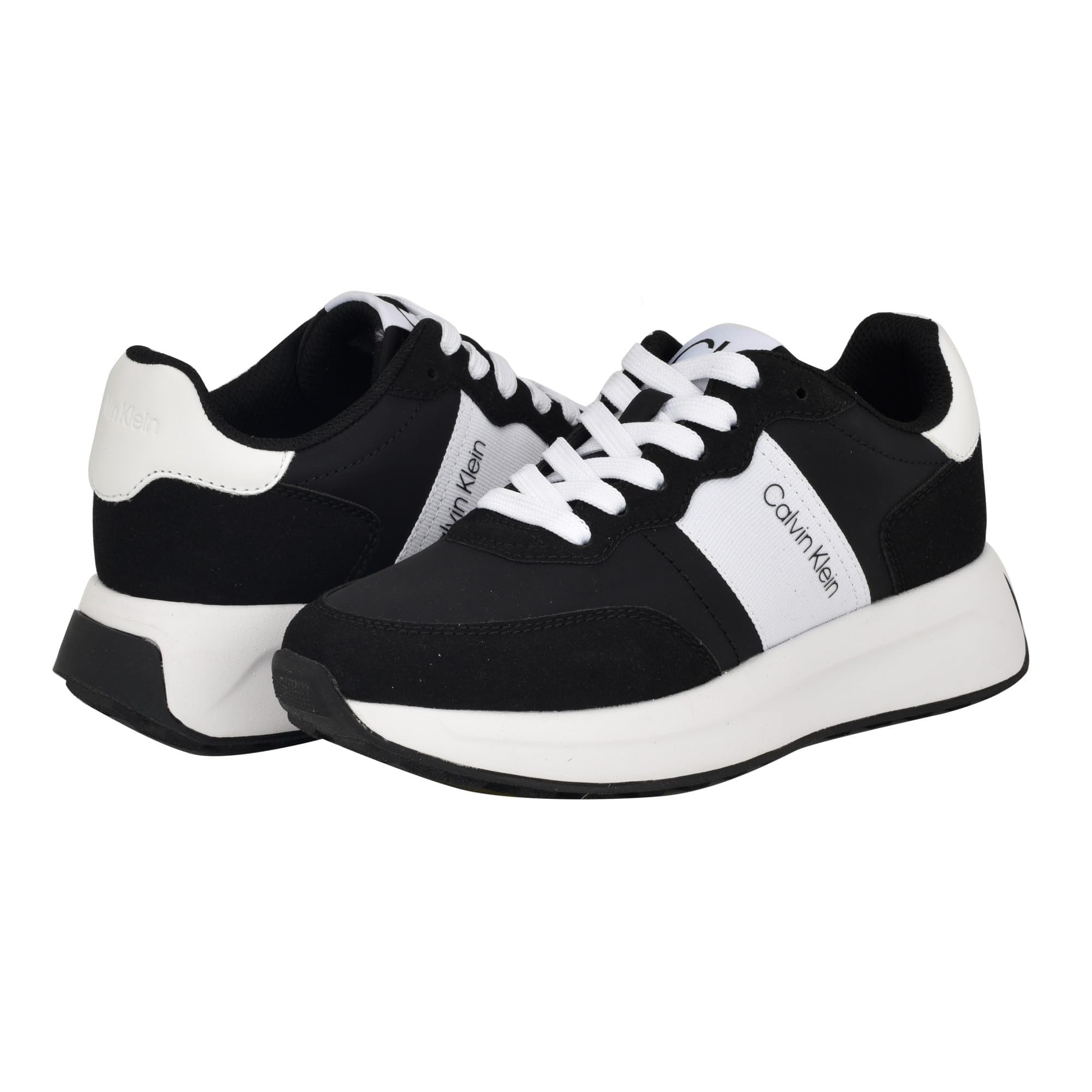 Calvin Klein Hallie Women's Trainers, Black 001, 8 UK