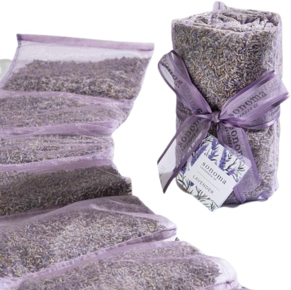 - Sonoma Lavender Dried Lavender Sachets by The Yard for Drawers and Closets, Natural Air Freshener for Home, Car, Bag, Room, and Closet