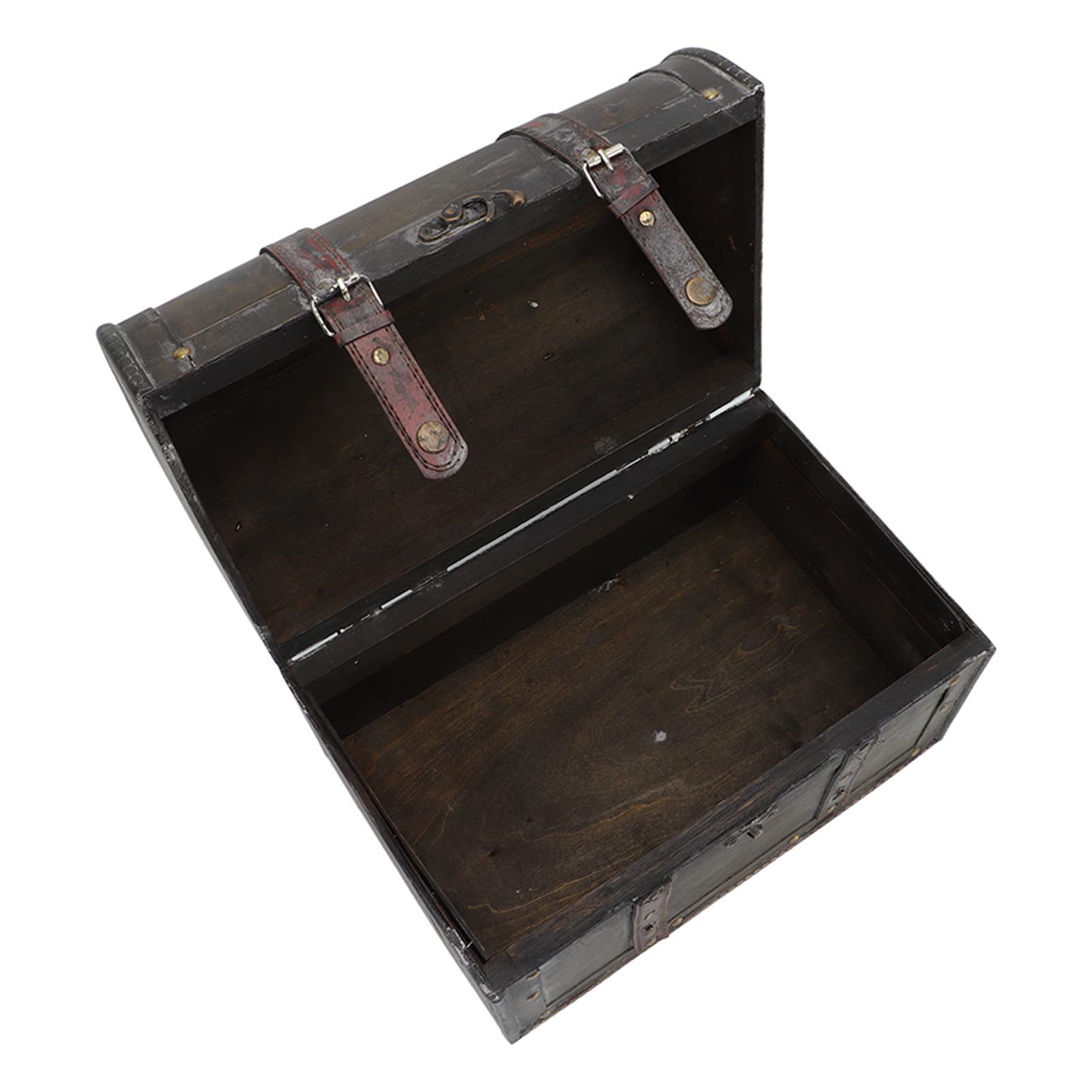 Qcwwy Otros Coleccionables Caja Decorativa de Madera para Exhibición Pendiente Collar Pulsera Anillo Artesanía Caja de Recuerdos de Madera Caja de Baratija Presente Premium