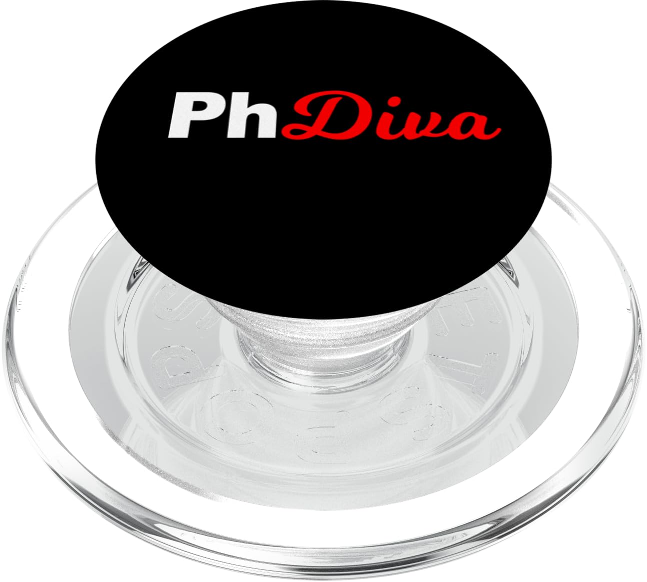 PhDiva fancy Doctoral Candidate PhDiva PopSockets PopGrip for MagSafe