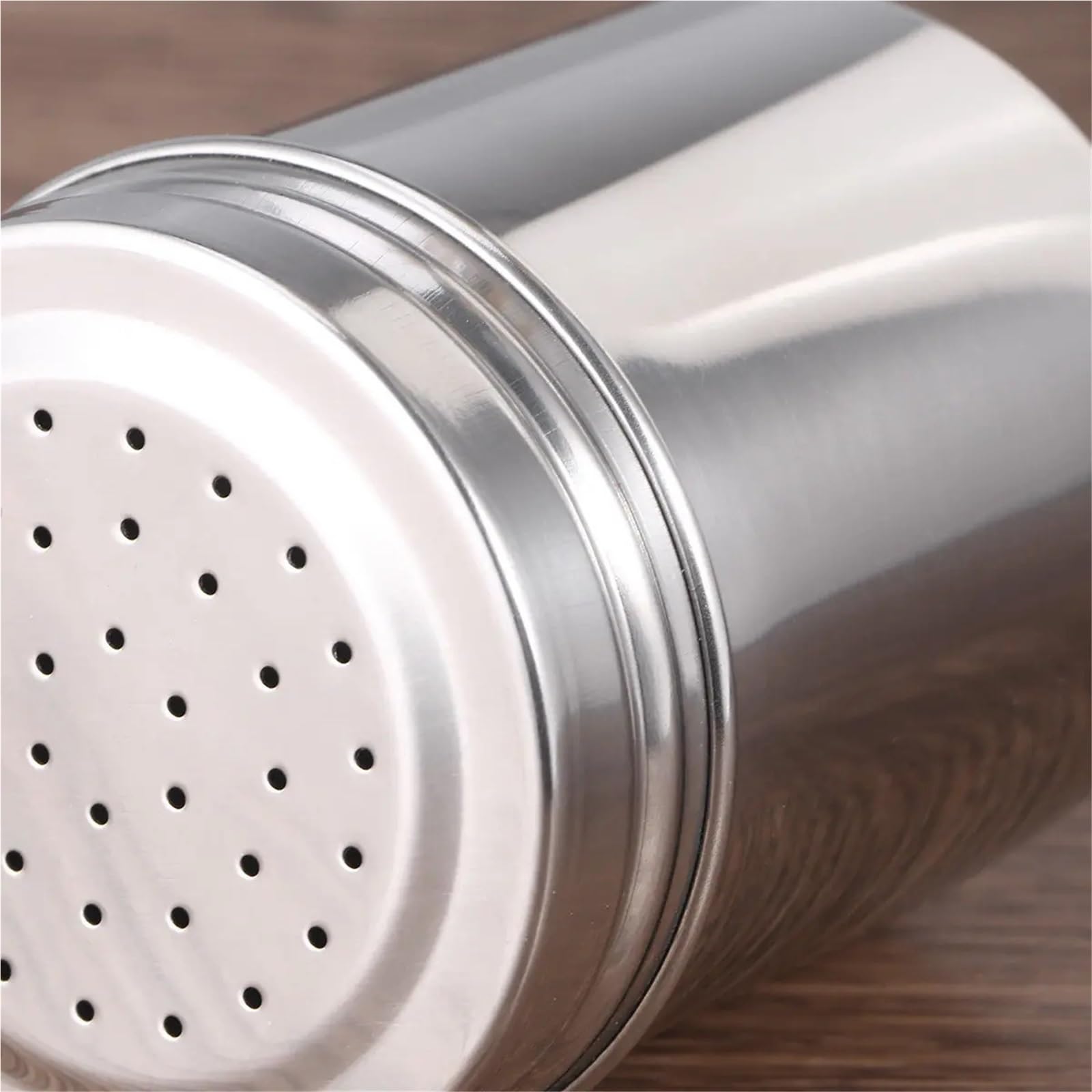 Tarros de condimentos Acero Inoxidable 3 Piezas para Casa | Coctelera grande for polvo, especias, sal, pimienta, cocina, coctelera