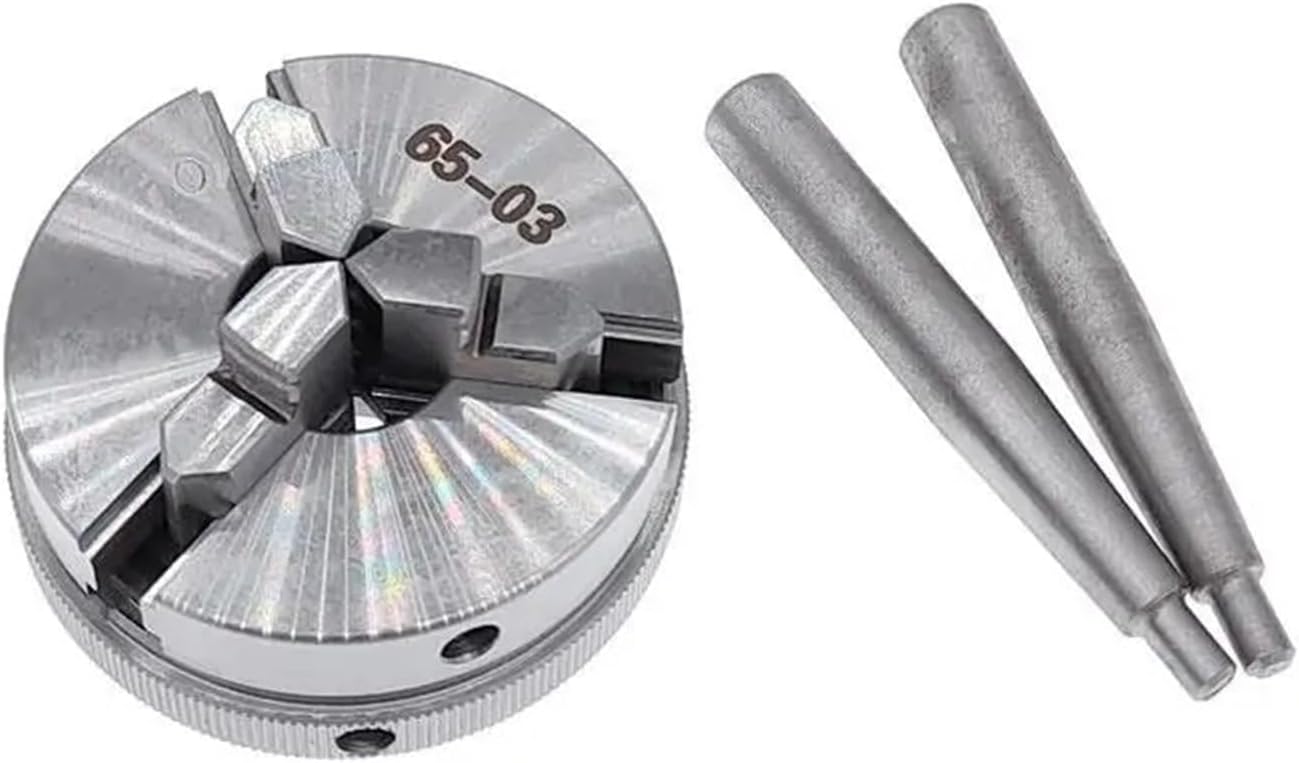 Three Jaw Manual Lathe Chuck 65mm M14 thread Machine Tool CNC Accessories Self-Centering