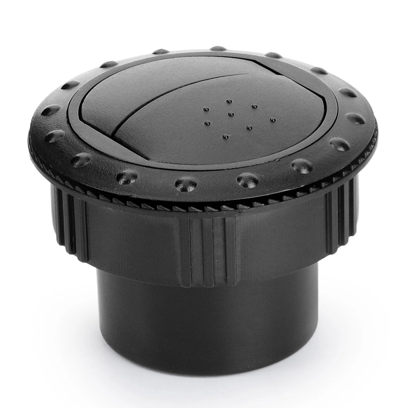 RV Window and Vent Knob 2-Pack 65mm Knob Rotation Air Vent, Universal Outlet for Bus RV Car Dashboard