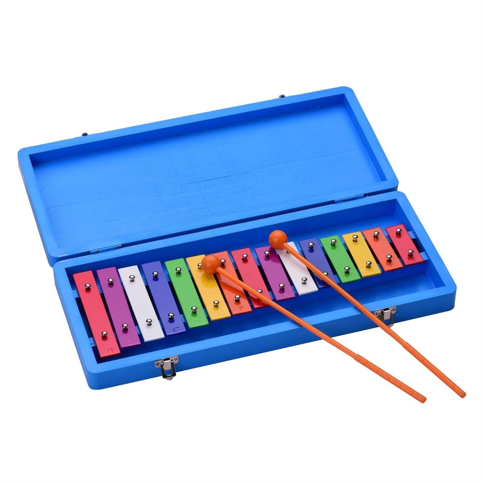 Strumento Xilofono Xilofono Glockenspiel A 15 Tasti Strumento A Percussione Musicale Colorato Con Custodia