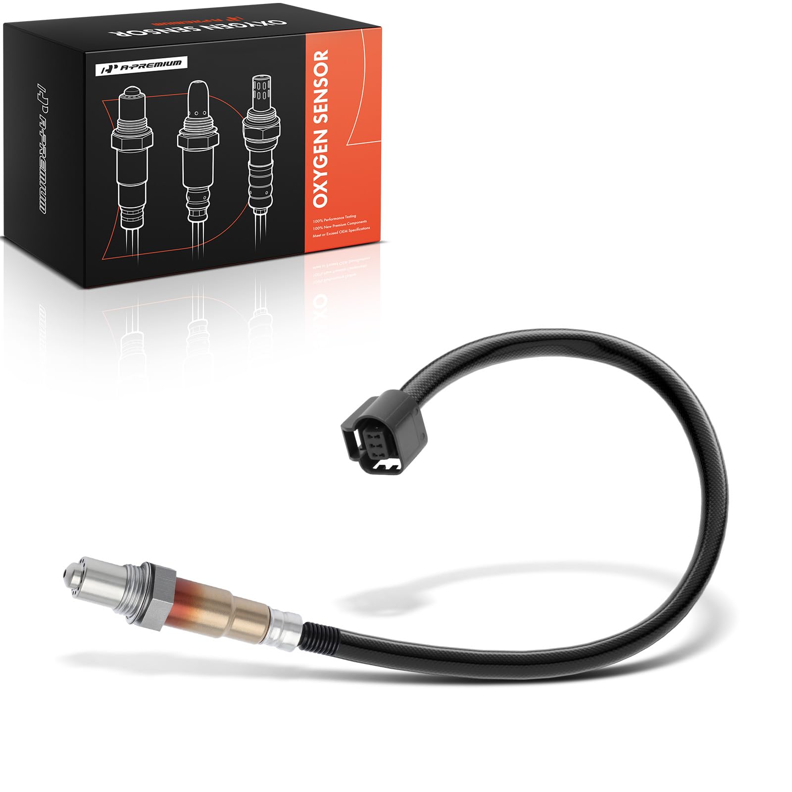 O2 Oxygen Sensor Compatible with BMW 550i, 650i, 750i, 750Li, 760Li, Alpina B7, M5, M6, X5, X6 & Mini Cooper, Cooper Countryman, Cooper Paceman