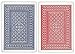 12 Decks Aviator Cards Red/Blue - Poker Size, Regular Index