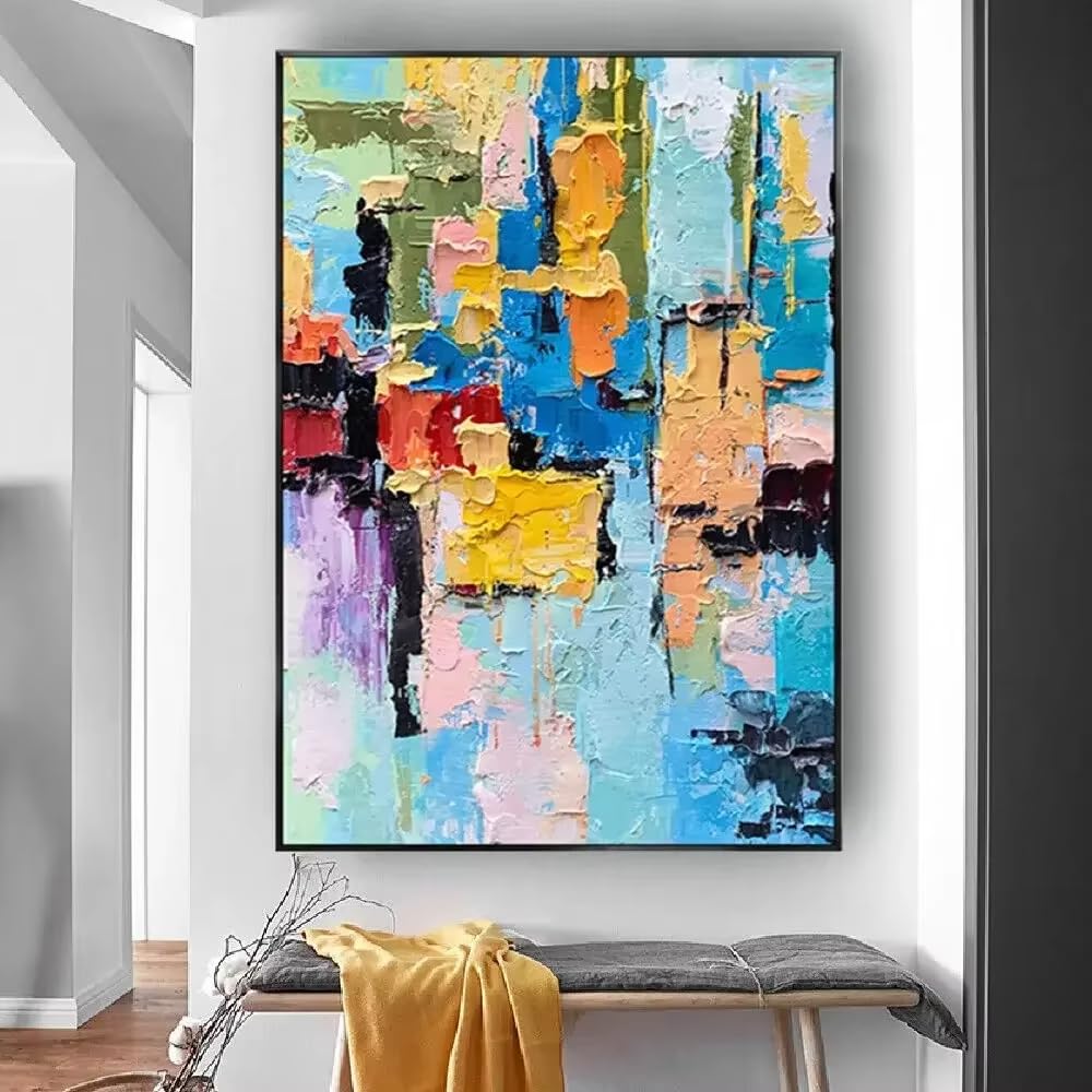 DFZEWKI Beige And Brown Abstract Beige Canvas Wall Art Canvas Prints Artwork for Living Room Home Decor(40x50cm(16x20in)/No frame)