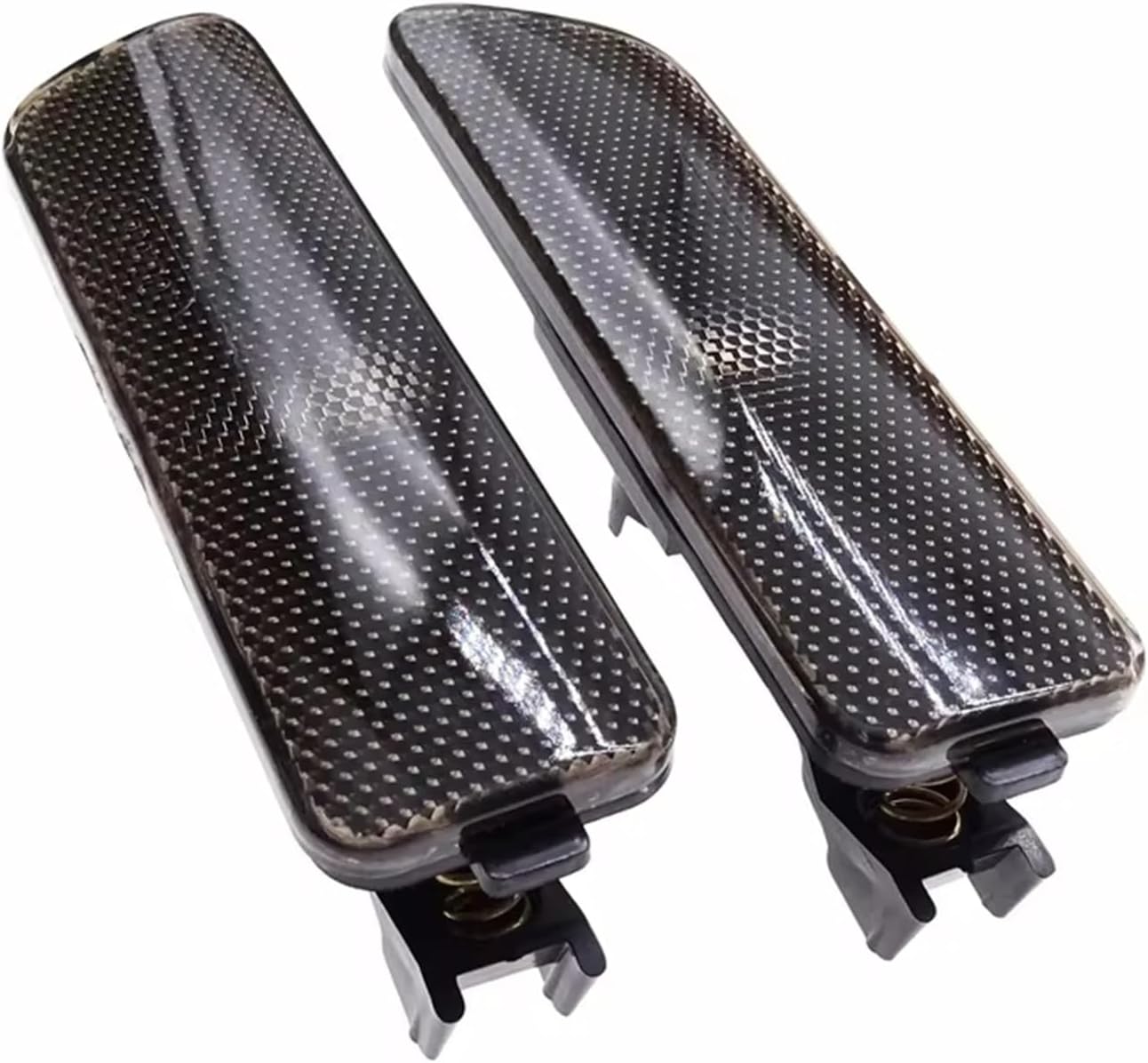 Car Indicator For VW For Golf 4 For Jetta For MK4 1999-2005 Blinker Lens 2 Pcs Front Side Marker Lights Turn Signal Lamp Indicators Vehicle Turn Light(Dark gray)