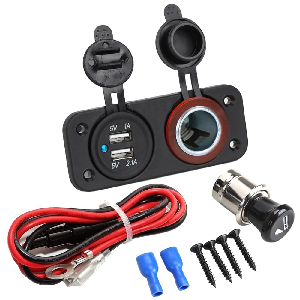 Acquista Presa di carica per auto USB doppia da 12-24 V PD tipo C/QC 3.0 Adattatore di alimentazione per caricabatteria rapido per Toyota in Italia a partire da 13