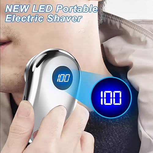 Miniatura 2 de OneNine Maquinilla de afeitar eléctrica para hombre (plata)