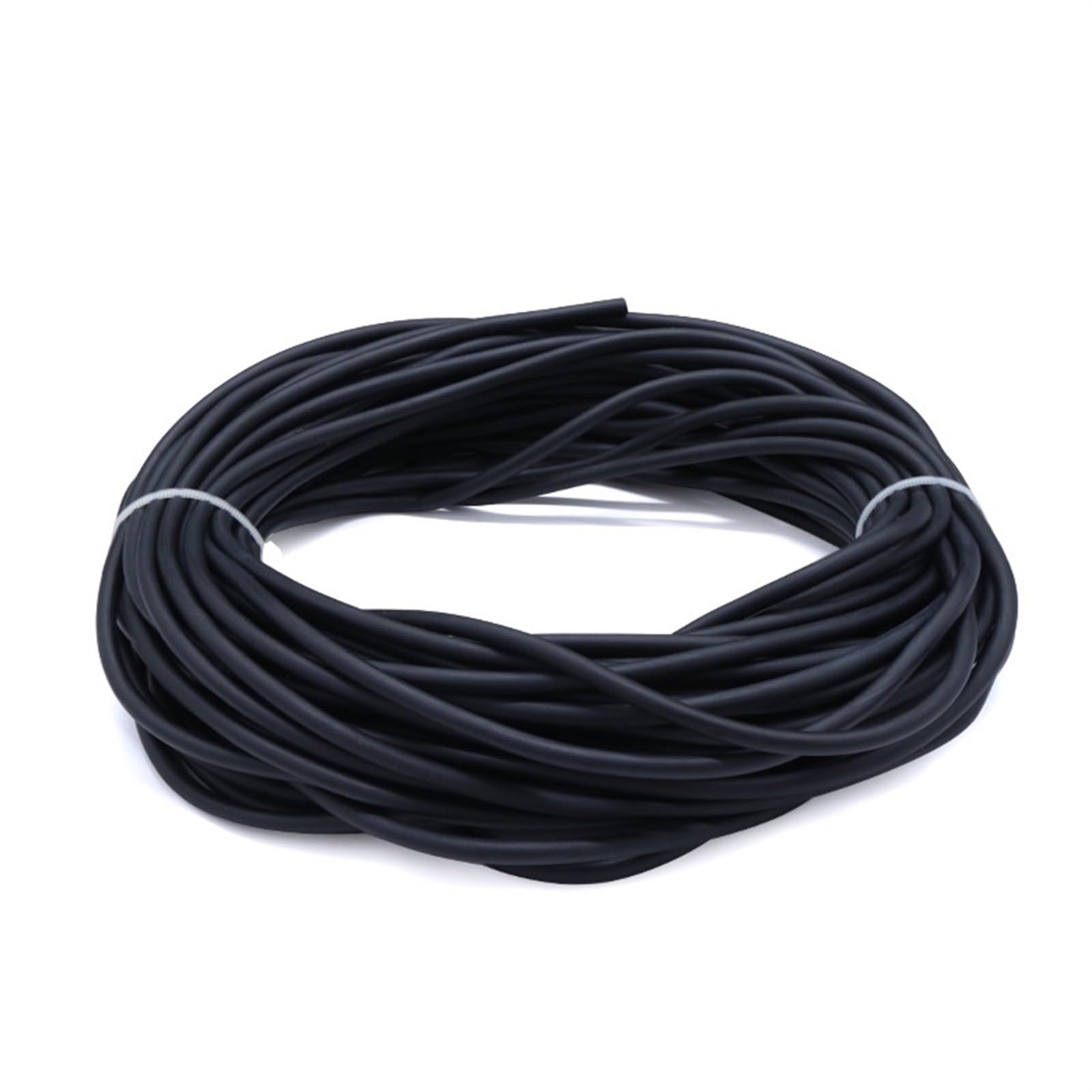 WEKONUMEX Silicone Tubing, Latex Rubber Tube Air Hose Multicolor Multiple Sizes 1 Meter(Black,ID 1.8mm x 4.2mm OD)