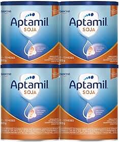 Fórmula Infantil Aptamil Soja 800g - Kit 4 latas
