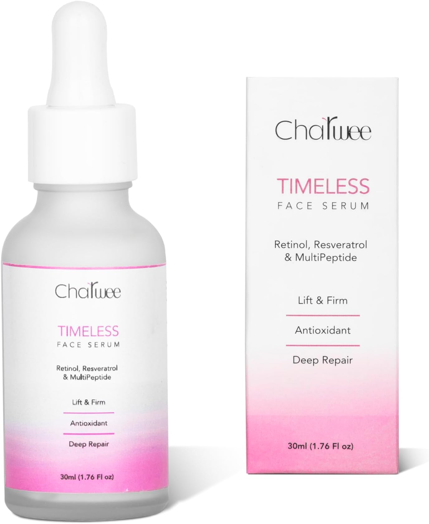 Retinol Serum for Face I Timeless Face Serum | With Retinol, Resveratrol & Multi-Peptide | Helps in Younger Looking & Spotless Skin I Minimizing Fine Lines and Reducing Acne | For Clear, Glowing and Hydrated Skin - 30ML